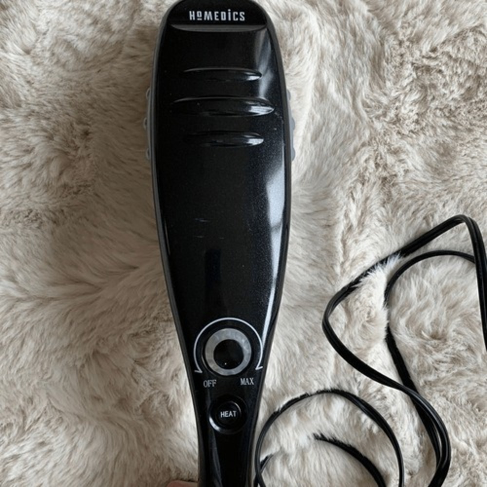 Homedics Heated Adjustable Massager HHP-340H-2 Compact‎ Percussion Handheld